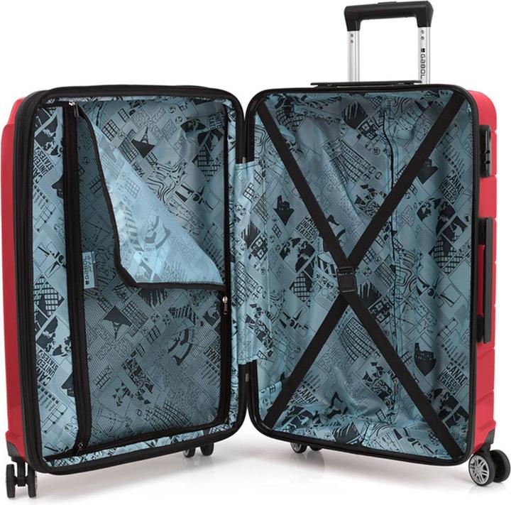 Actual product image Gabol Midori 4-wheel suitcase set 3 pcs. (215 l, XL (from 140l))