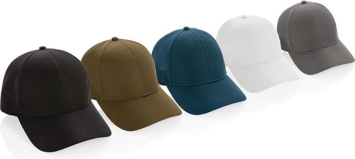 Actual product image Xd Collection Impact Aware RPET 6 Panel Sport Cap (One size)