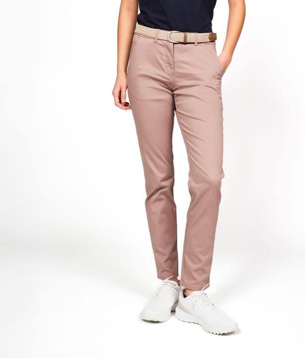 Inesis Damen Golfhose Baumwolle - MW500 braun