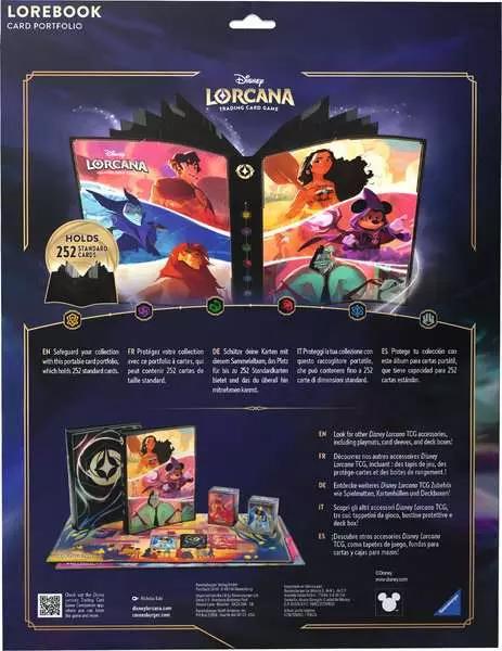 Image du produit Ravensburger Disney Lorcana Trading Card Game : Set 5-8-Motif à collectionner A