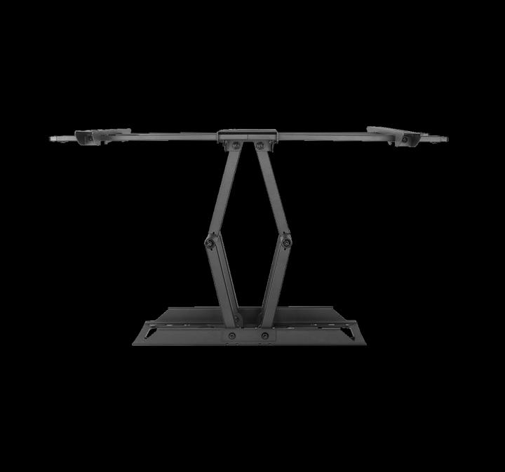 Produktbild V7 WM1FM80, 200 x 200 mm, 600 x 400 mm, -15 - 5°, -60 - 60°, Stahl, Schwarz (Wand, 80", 60 kg)