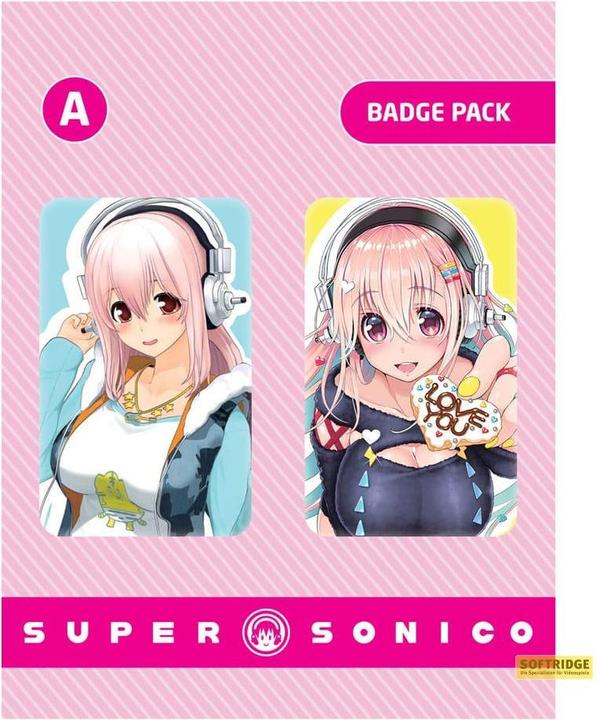 Immagine prodotto POPbuddies Super Sonico confezione 2 pin Set A