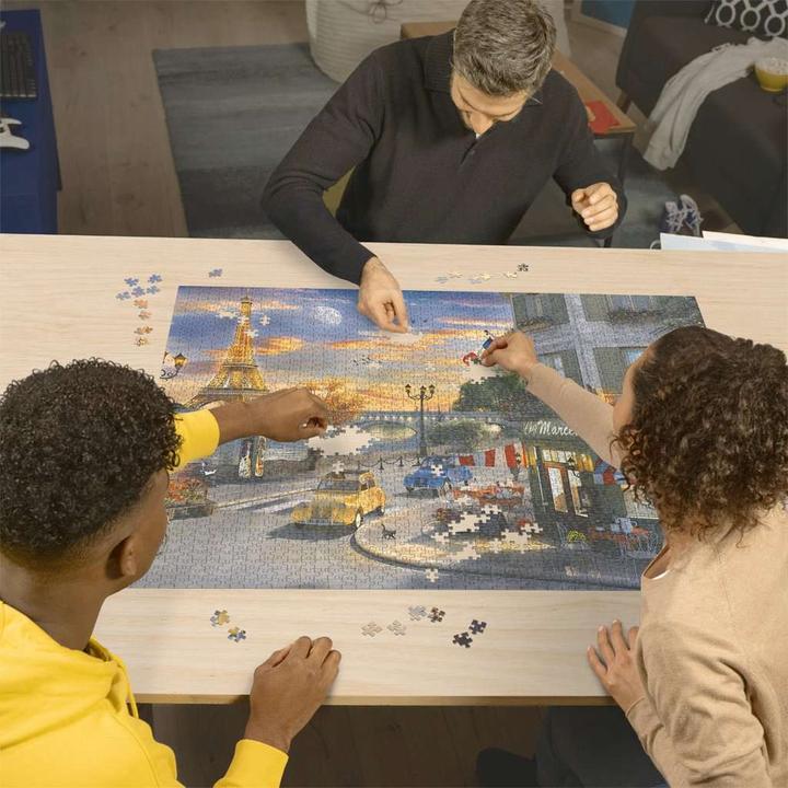 Immagine prodotto Ravensburger Un'ora di sera romantica a Parigi (2000 pezzi)