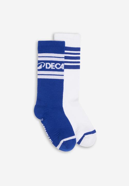 Produktbild Decathlon Socken Mid 2er-Pack - blau/weiss (39, 42)