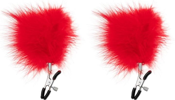 Actual product image Bedroom Fantasies - Lace & Leather Look - 8 Piece Bondage Set - Red