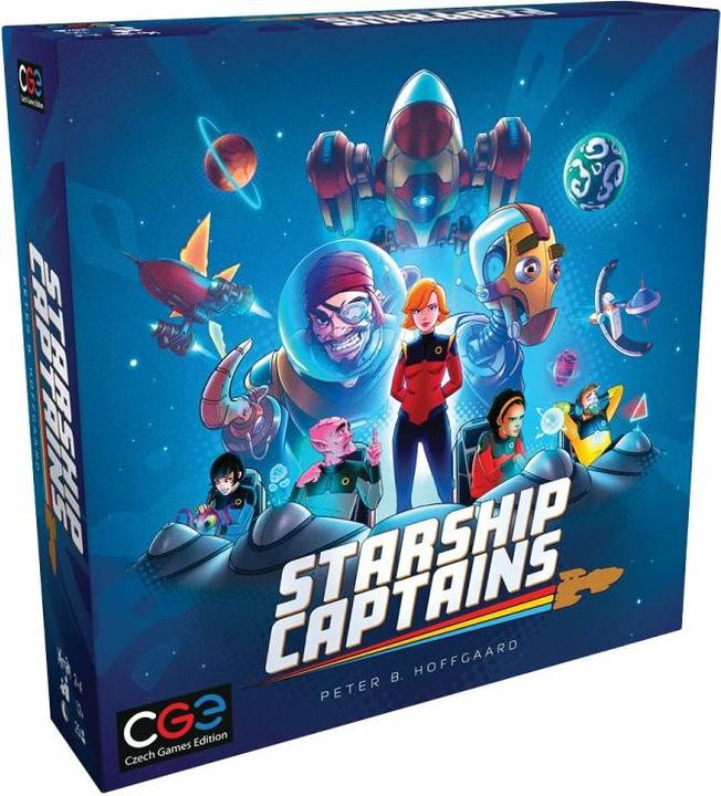 Produktbild Czech games edition Starship-Captains, Brettspiel, für 1-4 Spieler, ab 12 Jahren (DE-Ausgabe) (Deutsch)