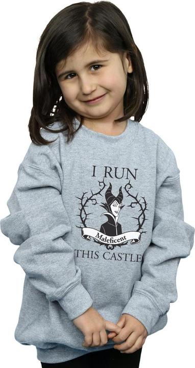 Produktbild Maleficent I Run This Castle Sweatshirt Mädchen (128)