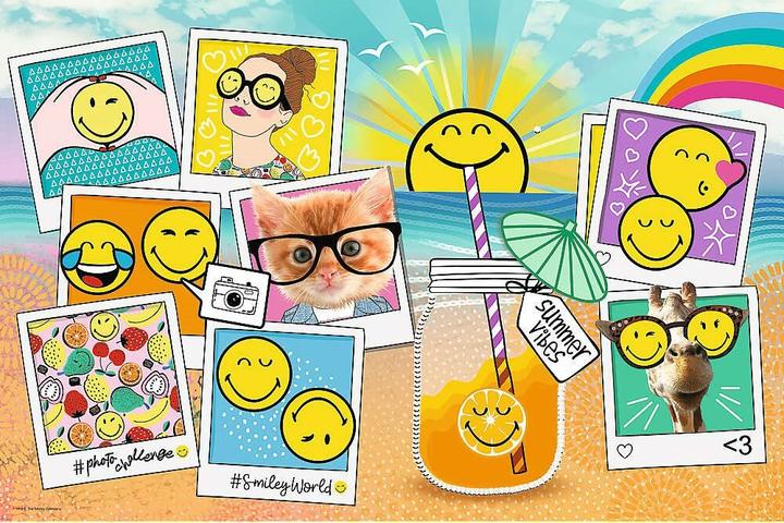 Produktbild Trefl Puzzle 300 Smiley im Urlaub (300 Teile)
