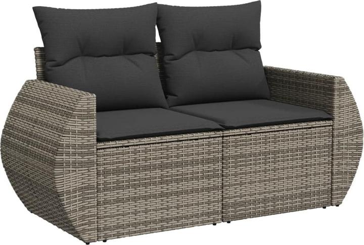 Produktbild VidaXL Gartenmöbel Sofa Garnitur Gartengarnitur Garten Sitzgruppe 10-tlg. Beige