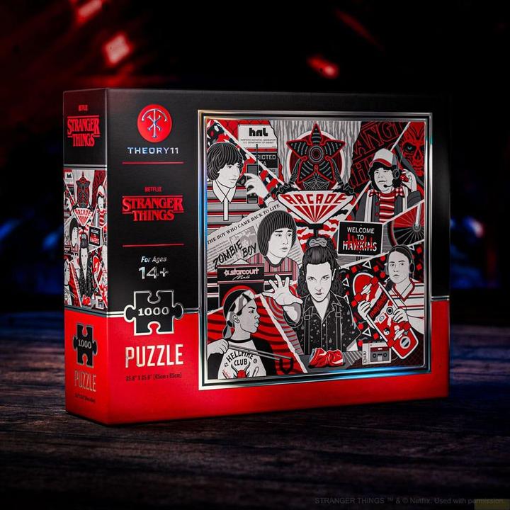 Theory11 Stranger Things Multi-Dimensionales Puzzle (1000 Teile) (1000 pieces)