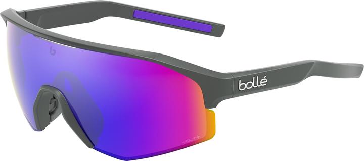 Actual product image Bollé Lightshifter Polarised S3 (VLT 16%) (Titanium mat, Volt+ Ultraviolet Polarised)