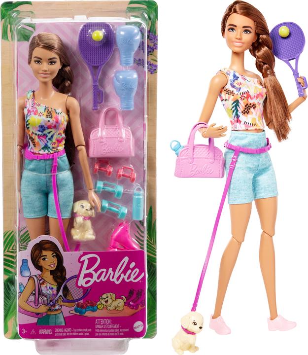 Immagine prodotto Barbie Preparatore atletico con attrezzatura da esterno