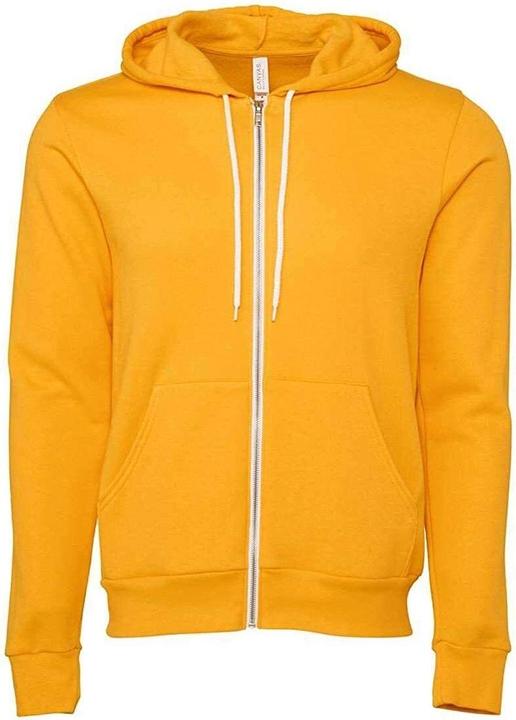 Produktbild Bella Canvas Kapuzenpullover Durchgehender Reissverschluss (XS)