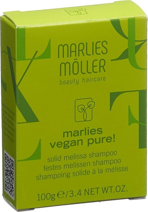Actual product image Marlies Möller Vegan Pure Solid Melissa Shampoo (Solid shampoo)