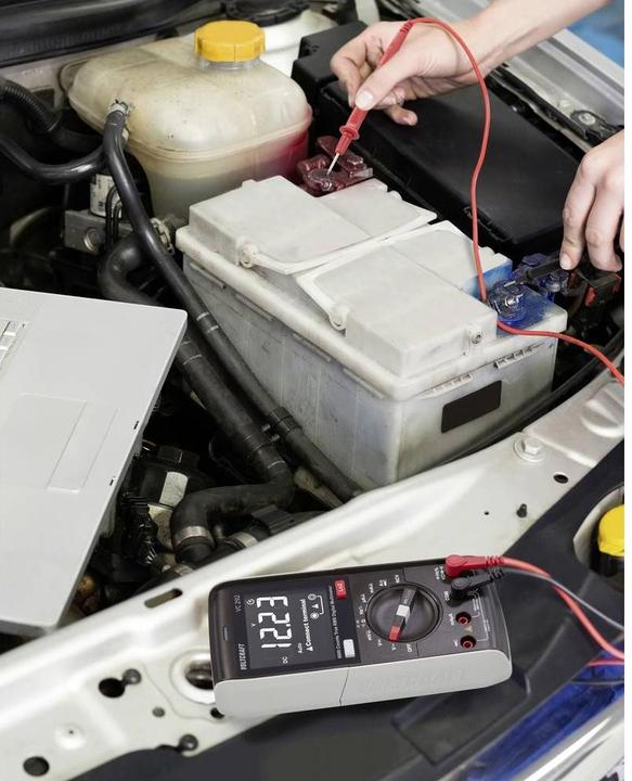 Immagine prodotto Voltcraft VC292 Multimetro portatile calibrato (ISO) con display digitale CAT III 600 V (CAT III 600V)