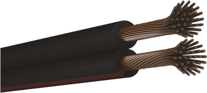 Productafbeelding Emos Twisted pair kabel ECO 2x0,5mm, zwart-rood, 100m (100 m, 0.50 mm²)