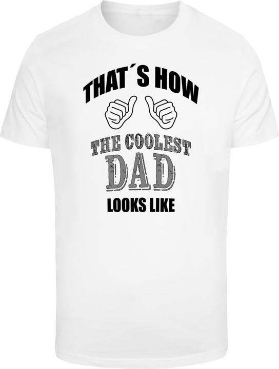 Produktbild Merchcode Coolest Dad T-Shirt Round Neck - 113679 (M)