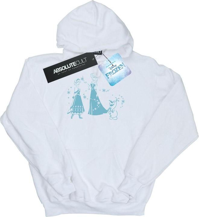 Immagine prodotto Disney Frozen Magic Snowflakes Felpa con Cappuccio Uomo (4XL)