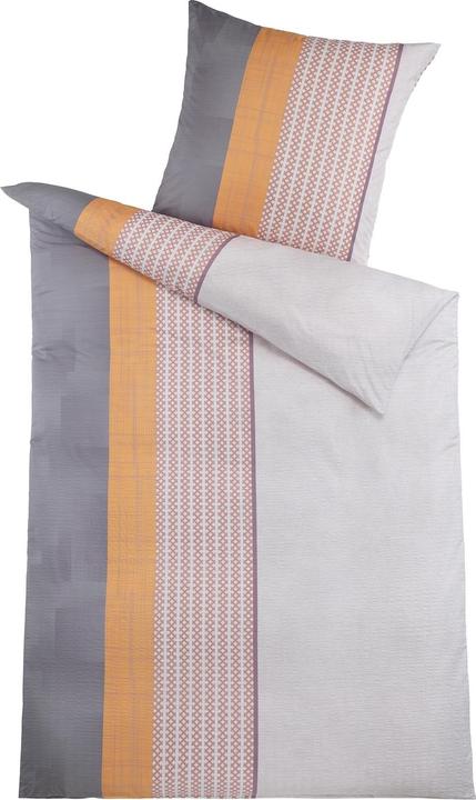 Produktbild HTI-Living Seesucker Bettwäsche 2-teilig 80x80 135 x 200 Streifen (Bettwäsche Set, 135 x 200 cm)