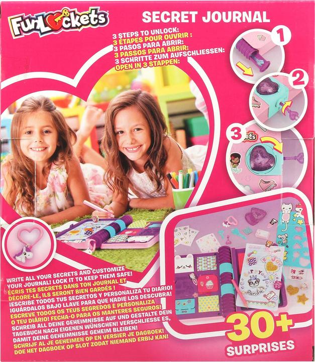 Produktbild KD Toys Funlockets Geheimes Tagebuch (Deutsch)