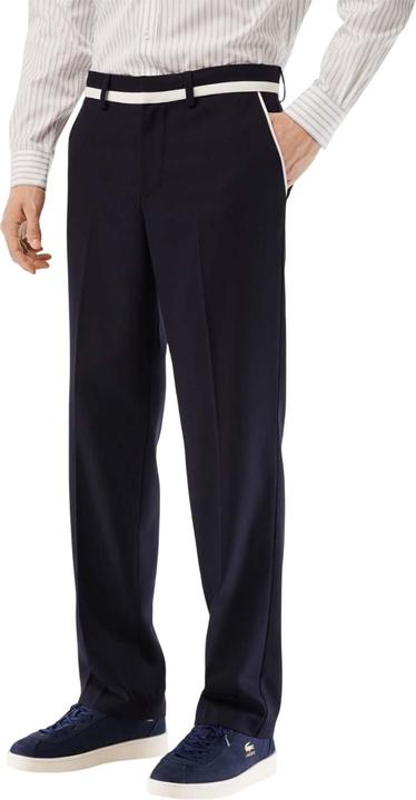 Actual product image Lacoste Mens Badge Straight Suit Trousers (Frequency band 38 (2600 MHz))