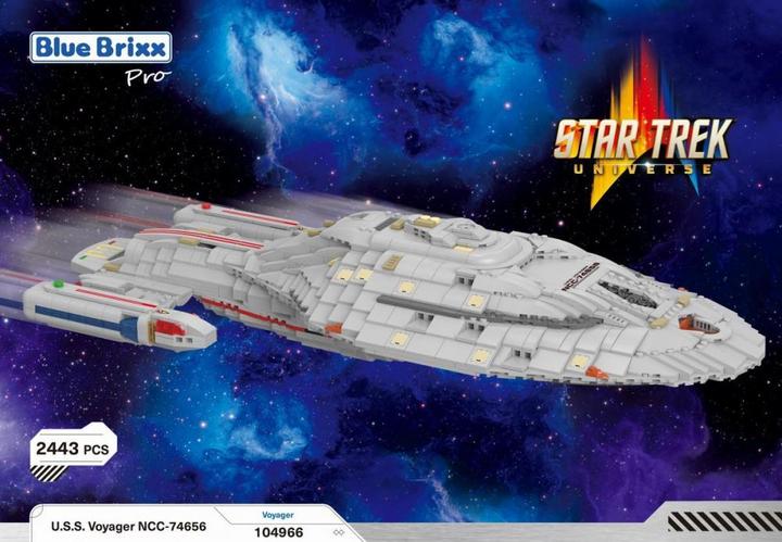 Produktbild Blue Brixx Star Trek USS Voyager NCC-74656
