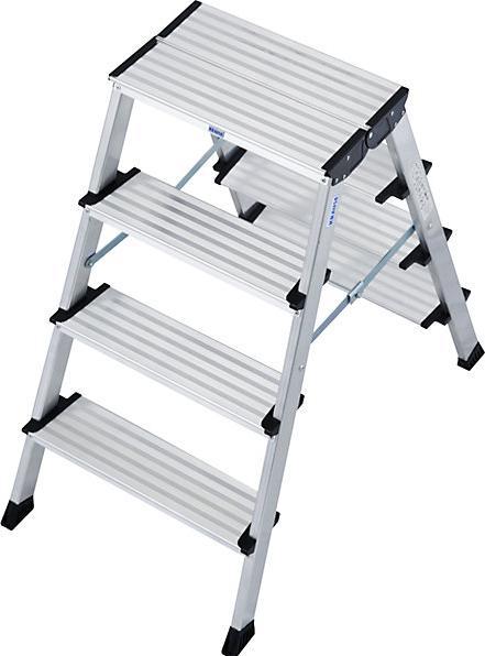 Actual product image Krause KRAU 126047 Double folding step (aluminium) (Folding step, 100 cm)
