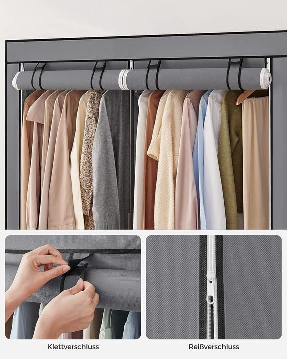Produktbild Songmics Stoffschrank (140 x 43 x 174 cm)