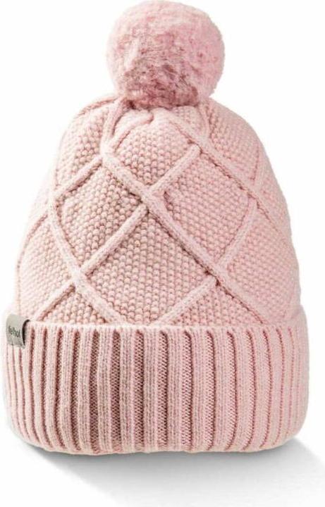 Actual product image Fellhof Merino cap with bobble light pink (One size)