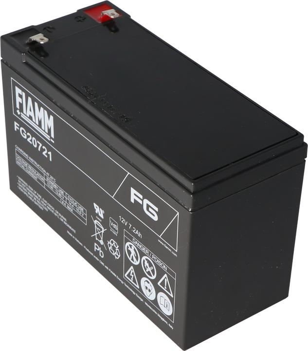 Immagine prodotto Fiamm Akku FG20721 mit 4,8mm Steckkontakte (12 V, 7.20 Ah)