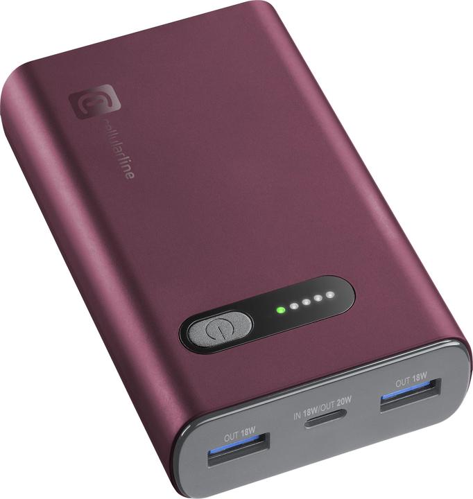 Produktbild Cellularline CELLULAR L& CLL PB FAST 10000 RO (10000 mAh, 20 W)