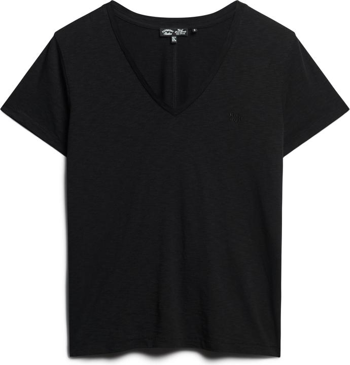 Actual product image Superdry Studios Slub Emb Vee Tee (14)