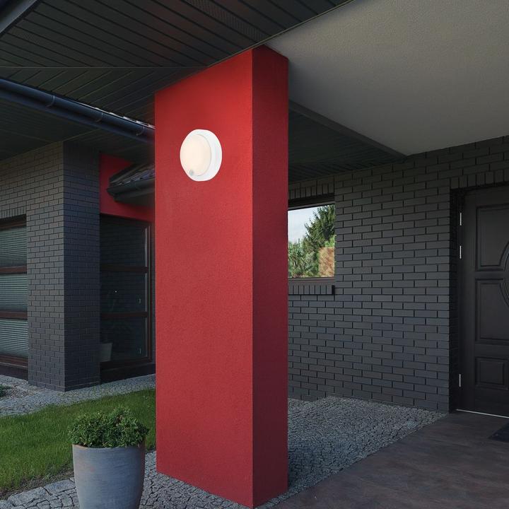 Produktbild Briloner Akku LED Aussenwandleuchte,Sensor,weiss,LED/4W (700 lm, IP44)