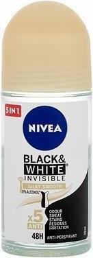 Actual product image NIVEA Invisible Black & White Silky Smooth (Roll-on, 50 ml)