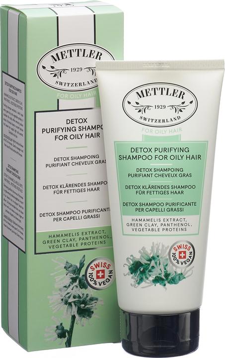 Immagine prodotto Mettler1929 Detox Clarifying Shampoo per capelli grassi Capelli grassi (200 ml, Shampoo liquido)