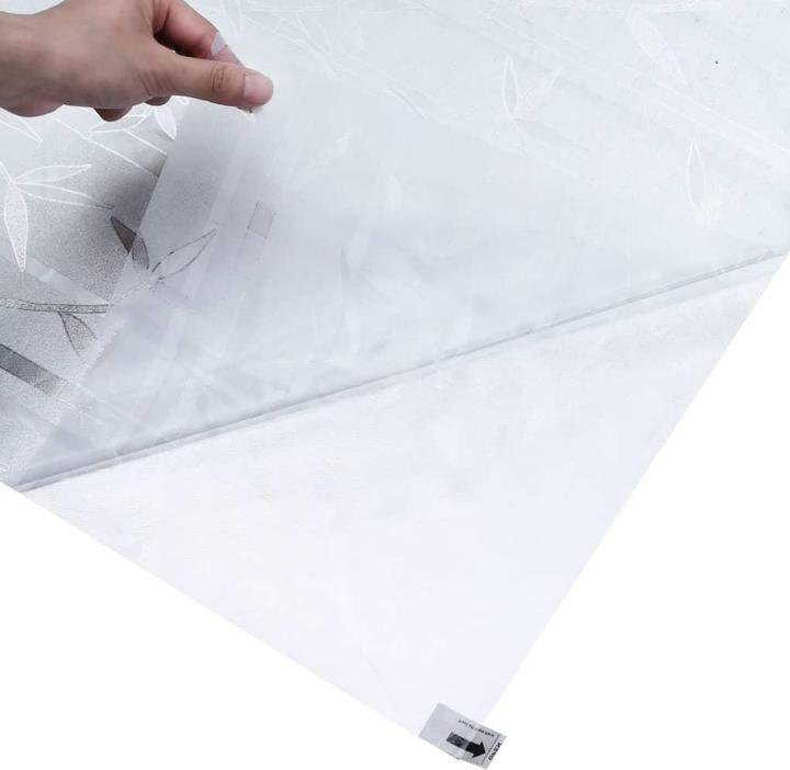 Image du produit VidaXL Films pour fenêtres 2 pcs. Motif mat PVC (90 x 500 cm)