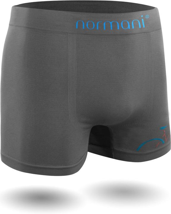 Image du produit Normani Boxer 6 pièces en microfibre de nylon pour hommes (S/M, paquet de 6)