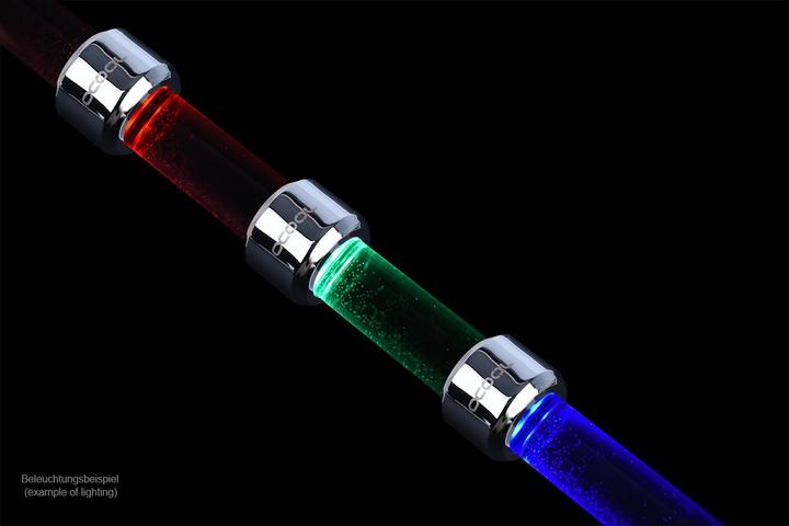 Immagine prodotto Alphacool Aurora HardTube LED Ring 16mm Chrome - RGB (RGB)