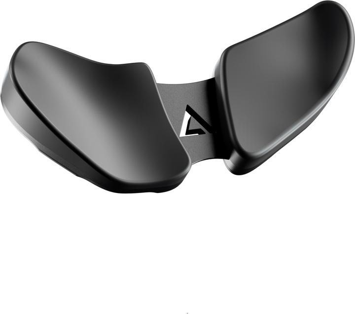 Actual product image Deltahub left hand rest S Carpio 2.0 in black.