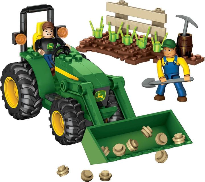 Image du produit Mattel World Builders - John Deere Tracteur De Ferme