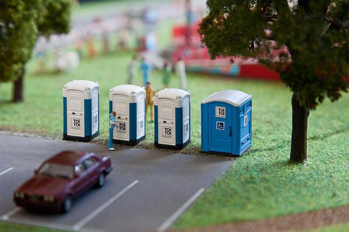 Produktbild Faller Mobile Toilettenkabinen Toi Toi