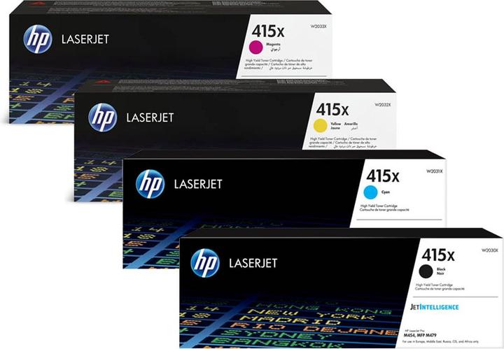Produktbild HP Original W2030X / 415X SET Set mit allen vier Farben (M, C, Y, BK)