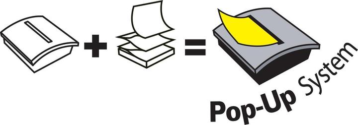 Actual product image Post-it Super Sticky Z-Notes Dispenser (76 x 76 mm)