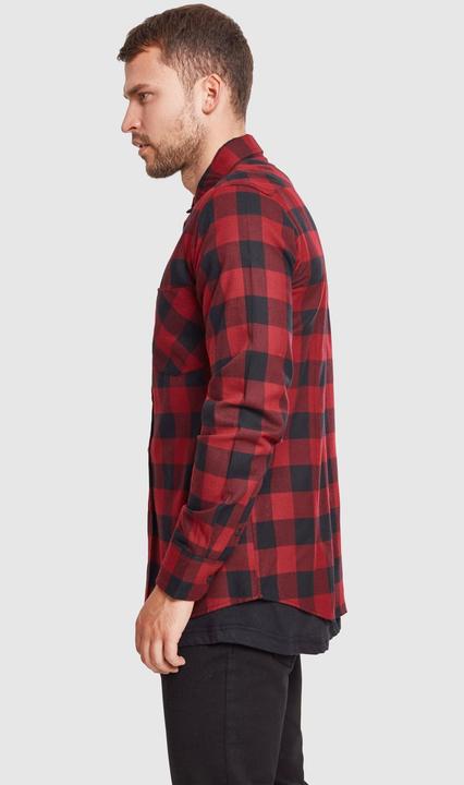 Produktbild Urban Classics Langarmhemd Checked Flanell - 75529 (L)