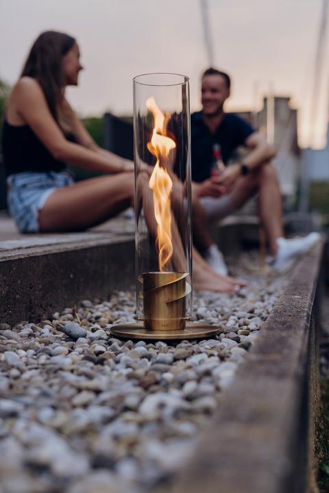 Image du produit Höfats SPIN 1200 Feu de table or (12 x 54 cm)