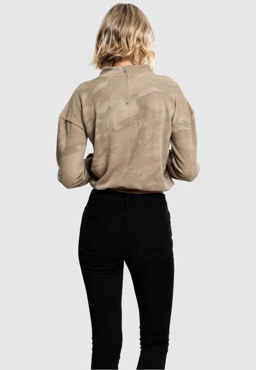 Actual product image Urban Classics Ladies Camo Turtleneck Crew (S)