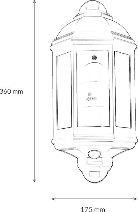 Produktbild Licht-Erlebnisse Livorno (E27, IP44)