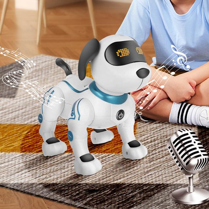 Actual product image Maxlife remote-controlled dog MXRD-100 white