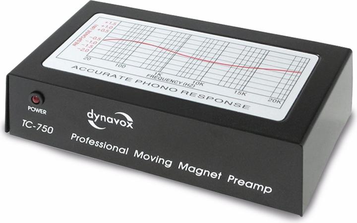 Immagine prodotto Dynavox TC750 Preamplificatore fono professionale nero