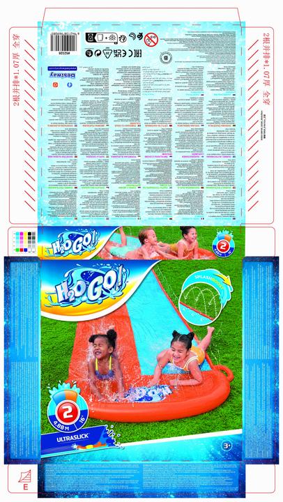 Produktbild Bestway H2OGO. Wasserrutsche für 2 Personen
